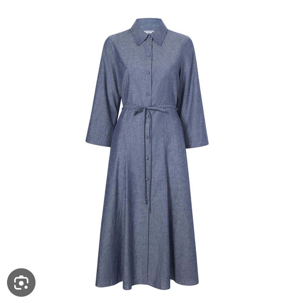 MM LaFleur Pepper Dress in Clear Blue